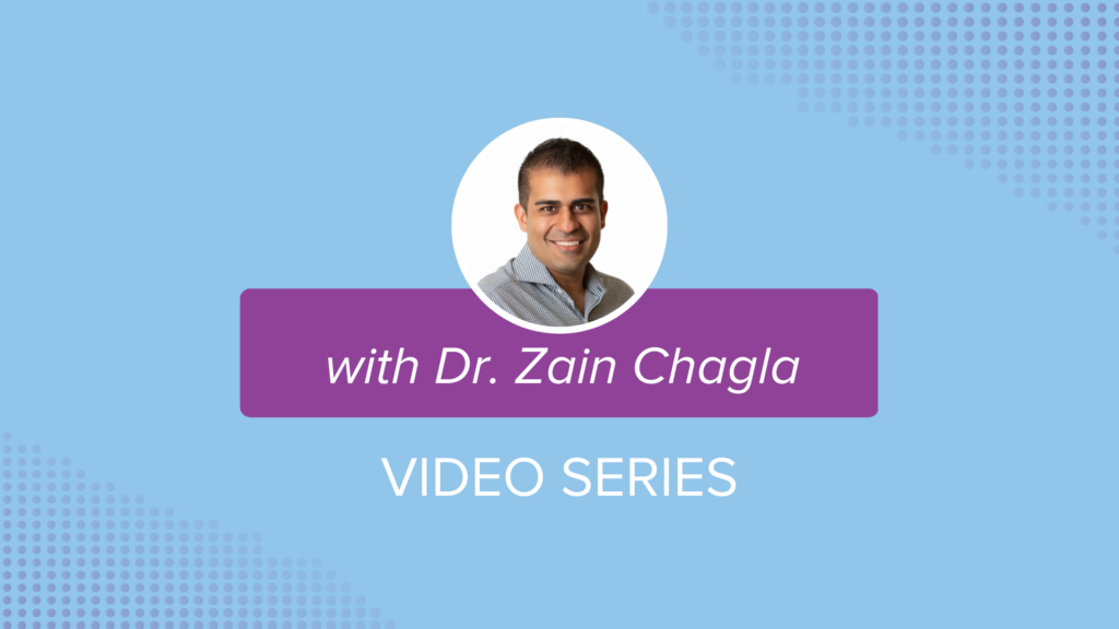 Headshot of Dr. Zain Chagla for his upcoming event.